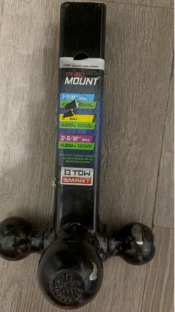 Tow Smart Tri-Ball Mount 1-7/8"