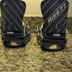 Burton Mine 77 Ultra Ltd. Ed Snowboard Bindings MED EST Channel 