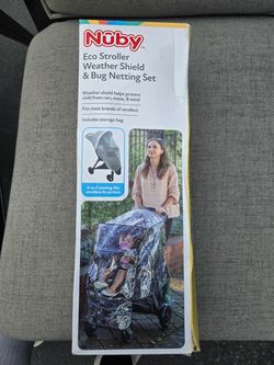 Nuby Eco Stroller and Bug Netting Set Brand new