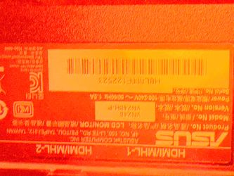 ASUS 24" Monitor (VX248H)
