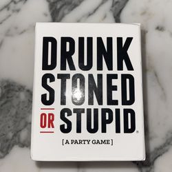 Drunk Stoned or Stupid Card Game Who's Most Likely To...A Party Game 
