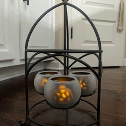 Partylite Shadow Lights Lantern Candle holder  ( Removable Inserts)
