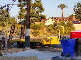 23 Ft Long/ Vermeer trailer ...for hauling equipment or cars