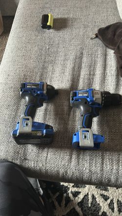 Kobalt impact/drill set