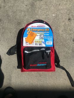 Emergency back pack