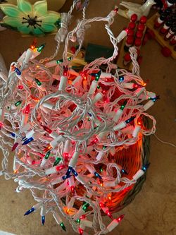 Multicolor Christmas String Lights Bundle