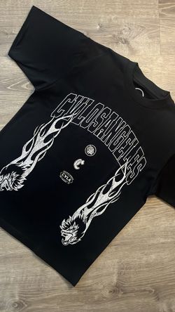 CVL Los Angeles Black Graphic T-Shirt