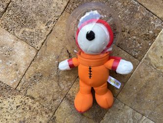 Aurora Peanuts Astronaut Snoopy Plush with Helmet 11.5" — Brand New