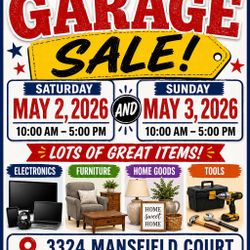 Garage Garage Sale!!!