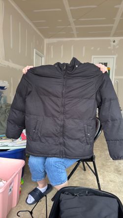Black winter jacket