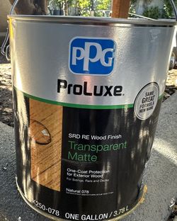 Proluxe Transparent Matte Wood Finish 