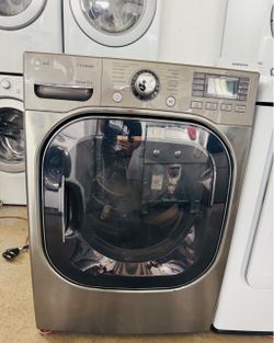 LG TrueSteam Sensor Dry Front-Load Dryer