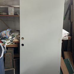 36”x80” Metal Door (New)
