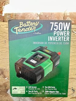 Power Inverter De 750 Watts ( $60.00)   Y   400 Watts  ( 40.00)