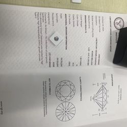 Lab Grown Diamond-VS2 (with diamond report)