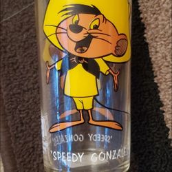 SPEEDY GONZALEZ VINTAGE GLASS 