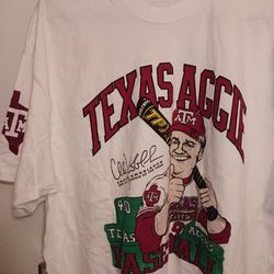 Aggie Baseball Shirt Vintage 