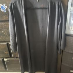 black cardigan 