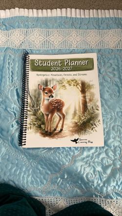 Sparrow Student Planner 2026-2027 Homeschool