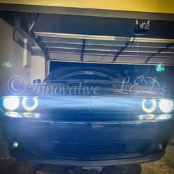 H11/H8/H9 LED Headlight Bulbs, 6500K Fog Lights Car Bulb, 12000Lm DRL or Low Beam, Halogen Replacement Headlight with Fan 