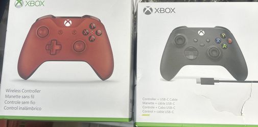 New Xbox controllers perfect condition