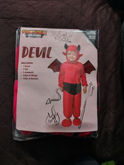 Little demon toddler custom