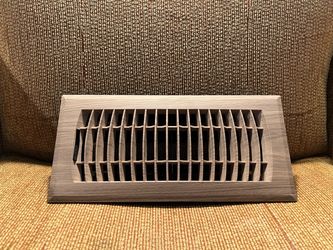 Wood Grain Floor Register Vent Cover