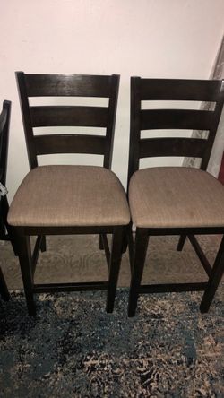 Set of 2 Counter Height Bar Stools