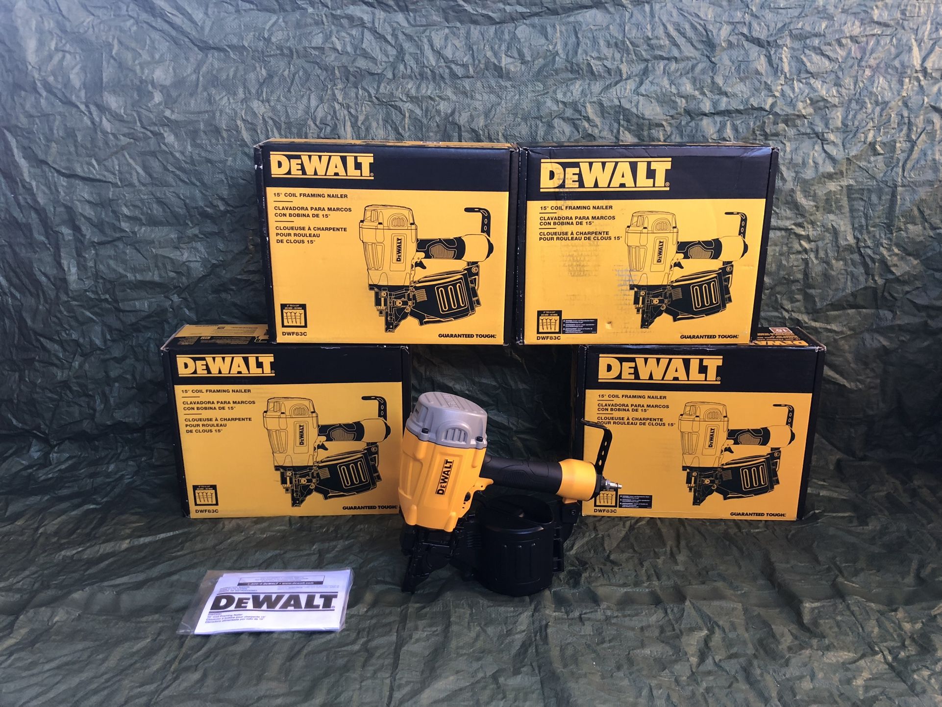 Dewalt 15° Coil Framing Nailer