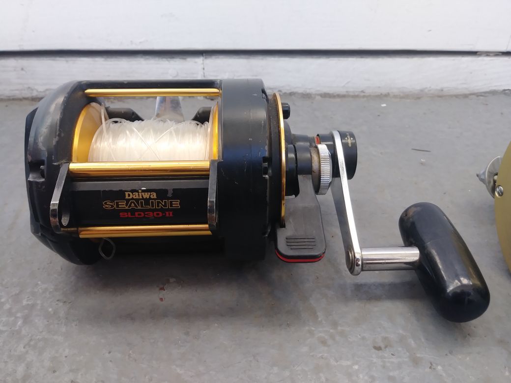 Daiwa Sealine SLD30-2. Two speed fishing reel