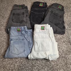 Lot of 5 Jeans All Size 0 Empyre Brand High Rise