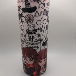 Tumbler Coffee Cup Stainless Steel Thermo Harry Potter Hogwarts