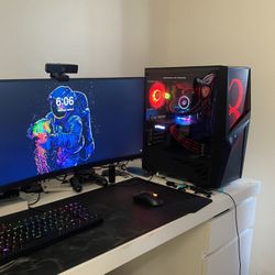 Gaming PC with 30” Curved Ultrawide Monitor