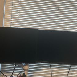 2 27inch 1440p 144hx Monitors With Mount