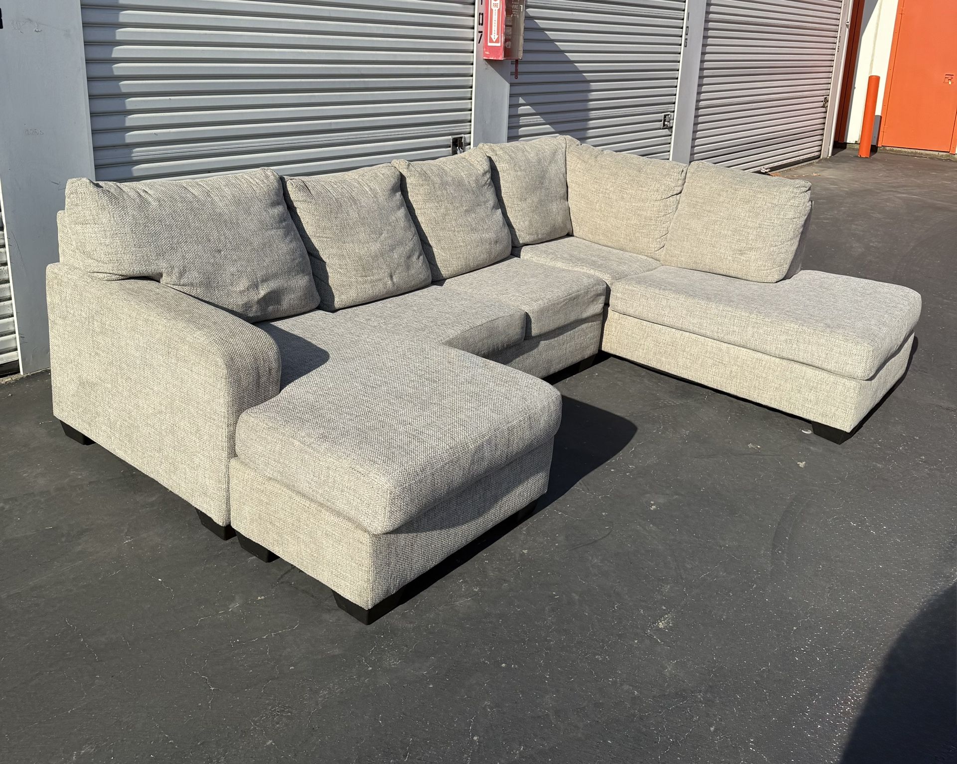 Light Gray Sectional - Ashley’s 