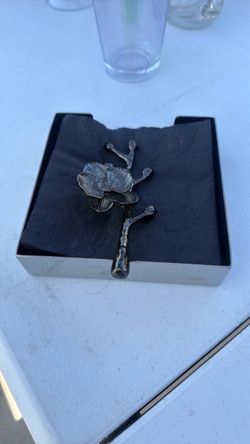 Michael Aram Black Orchird Cocktail Napkin Holder