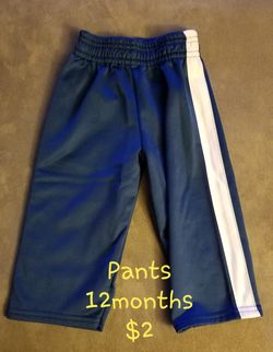 Boy 12 month pants
