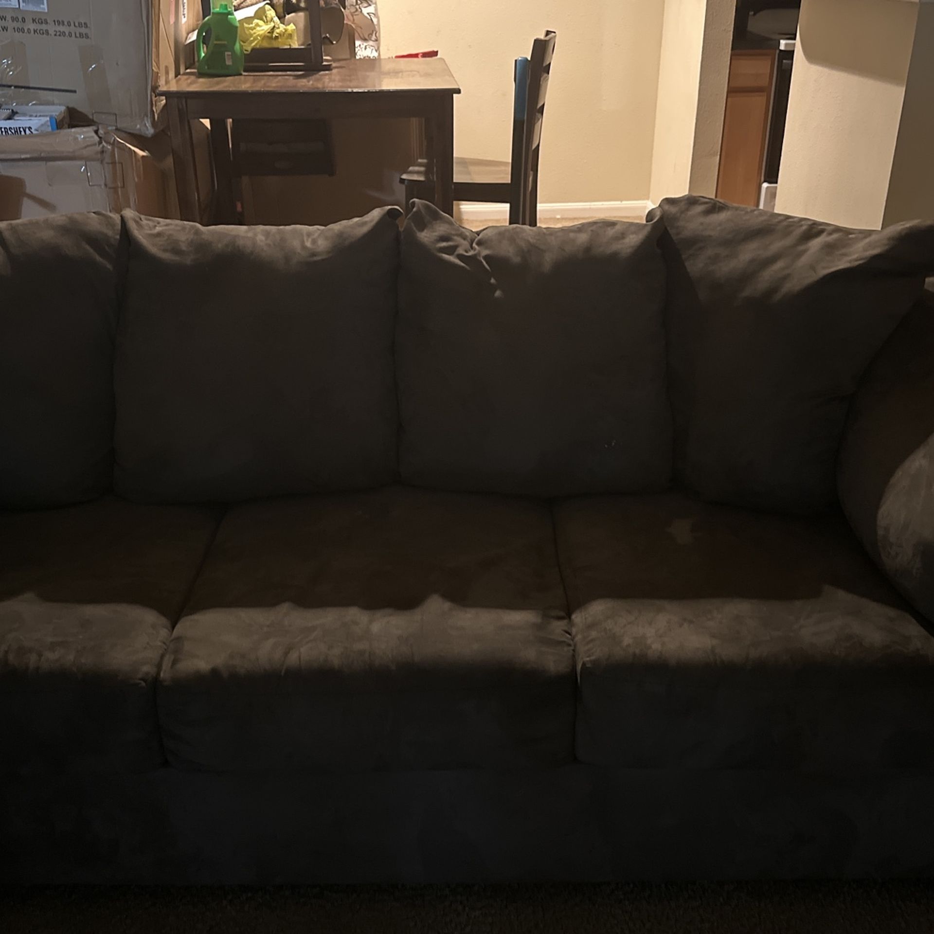 Ashley Cobblestone 3 Piece Set 2 Sofas & Recliner Chair for Sale in