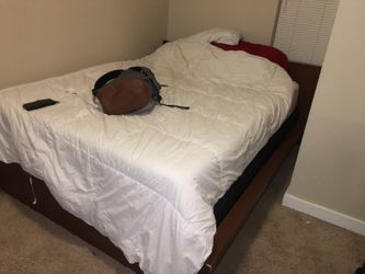 Temper-pedic Bed and bed frame for sale