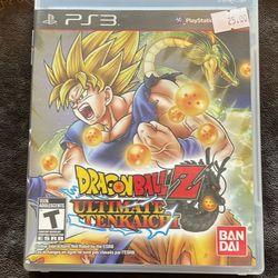 Dragon Ball Ultimate Tenkaichi CIB $25