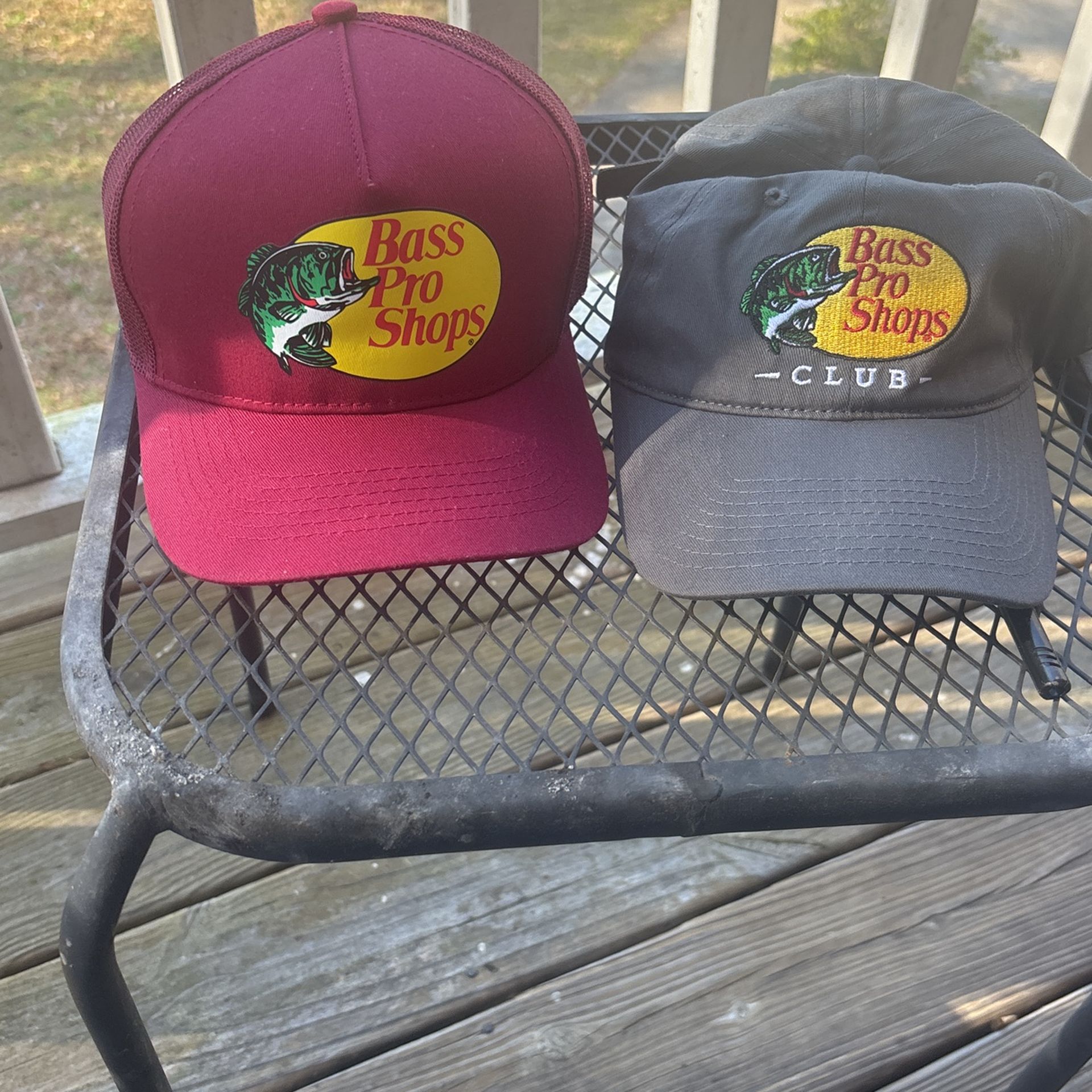 2 Bass Pro Hats