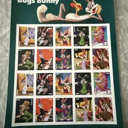 Stamps Bugs Bunny 20 Forever Stamps