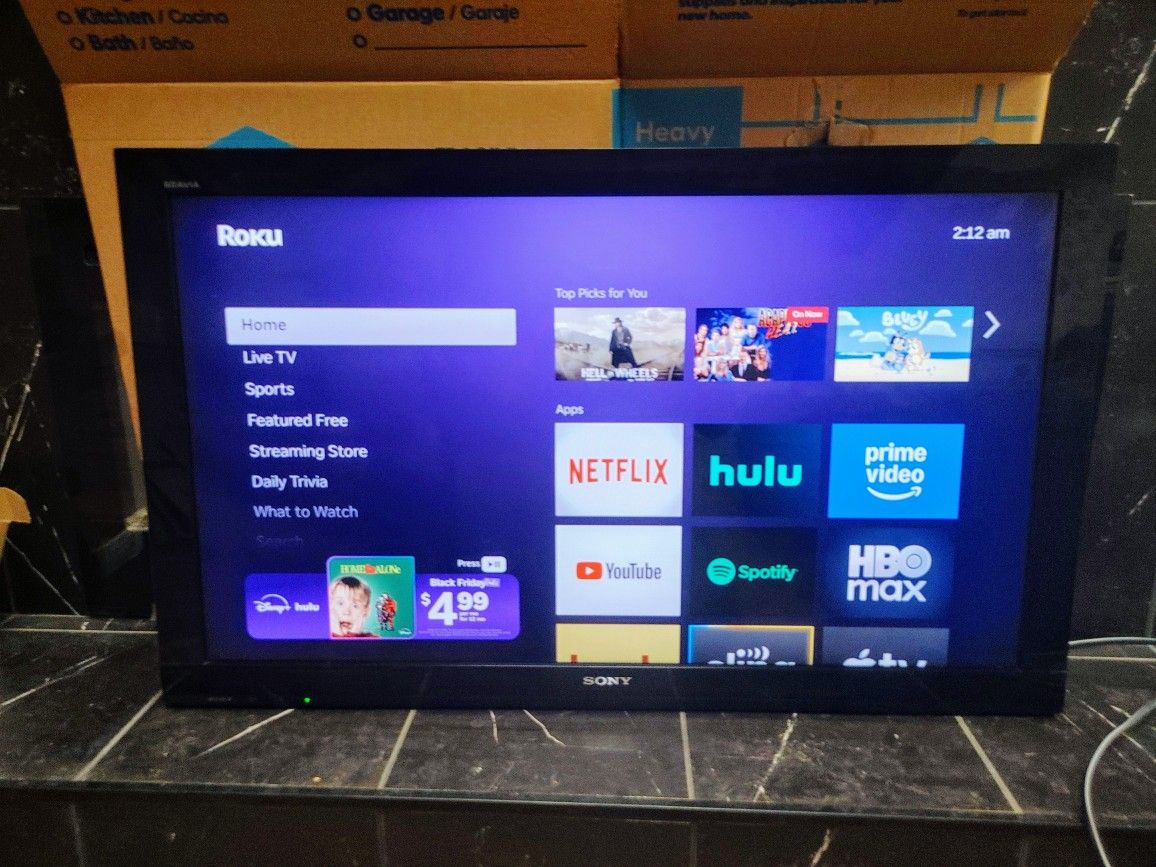 Sony 40" 1080p "Smart" HDTV W/ Roku 4K (MSRP: $399)