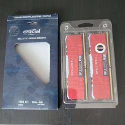Crucial Ballistix DDR4 RAM 16gb (Used)