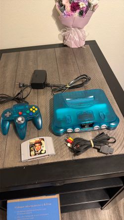 N64 crystal blue