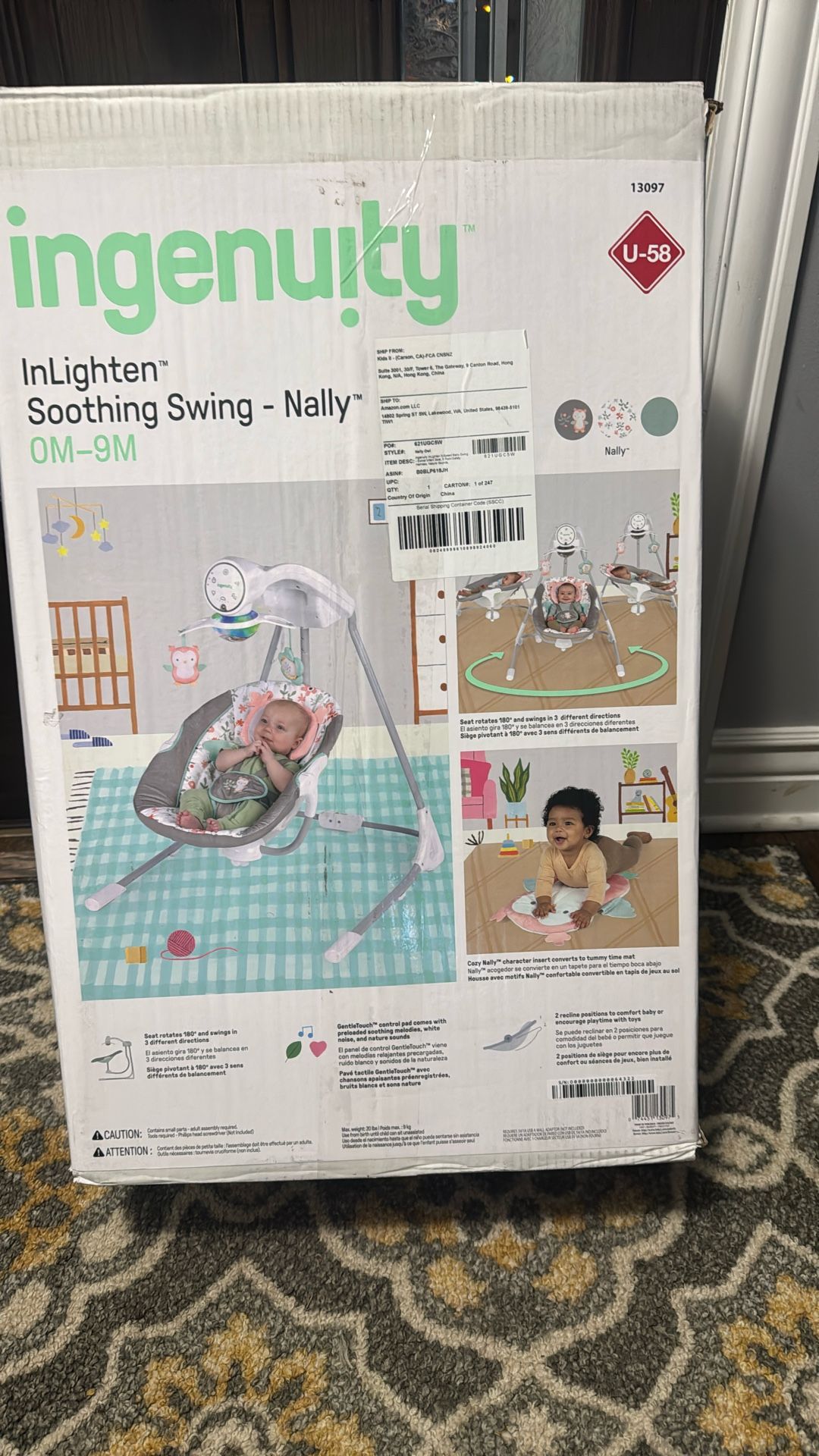 Ingenuity Soothing Swing