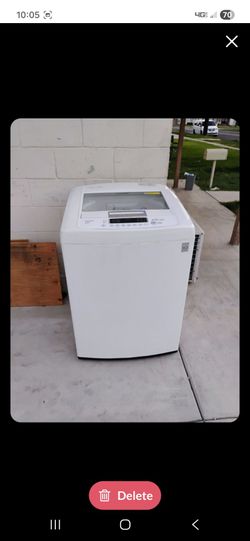 LG Top Load Washing Machine White