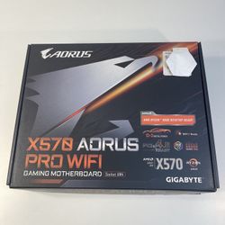 💻 GIGABYTE X570 AORUS PRO WiFi (ATX, AM4, X570 Chipset)