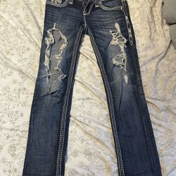 $10 Rock Revival Size 26 Skinny Jeans 