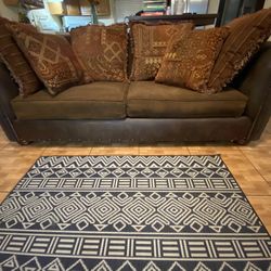 Sofa Sleeper Bed  with Queen Sealy Mattress